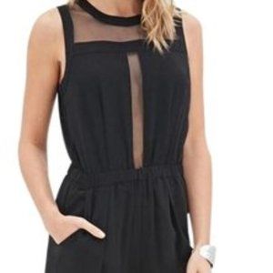 Forever 21 Panel Cutout Jumpsuit